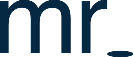 MR. logo blue b1